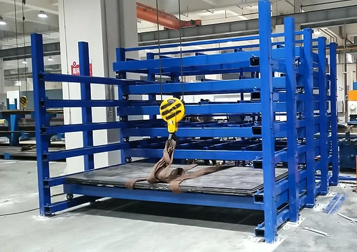 horizontal sheet rack